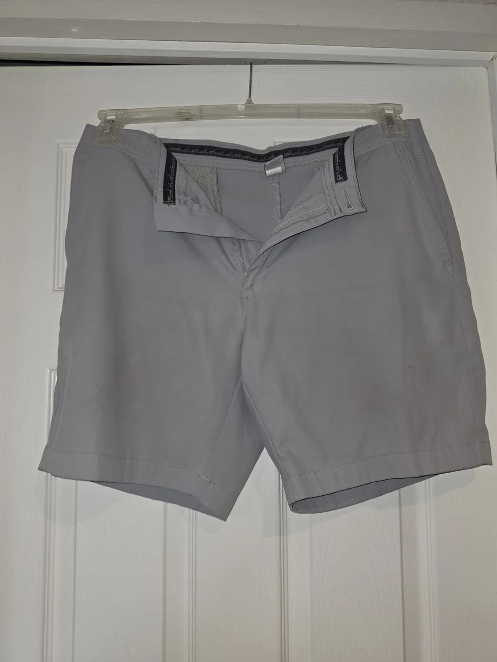 Men's Light Gray Casual Shorts